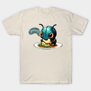 beetle eat on the plate T-Shirt